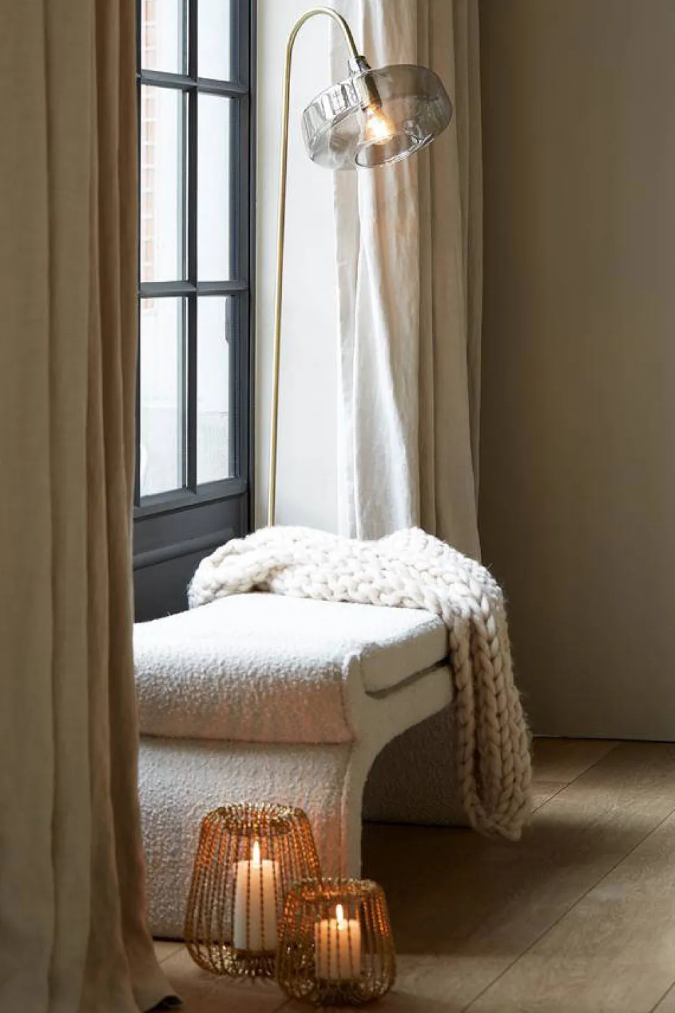 Light & Living Vloerlamp Solna