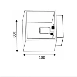 Lucide Wandlamp Xera