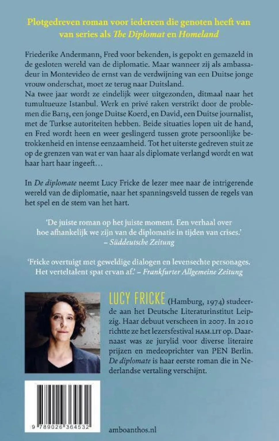 Lucy Fricke De Diplomate