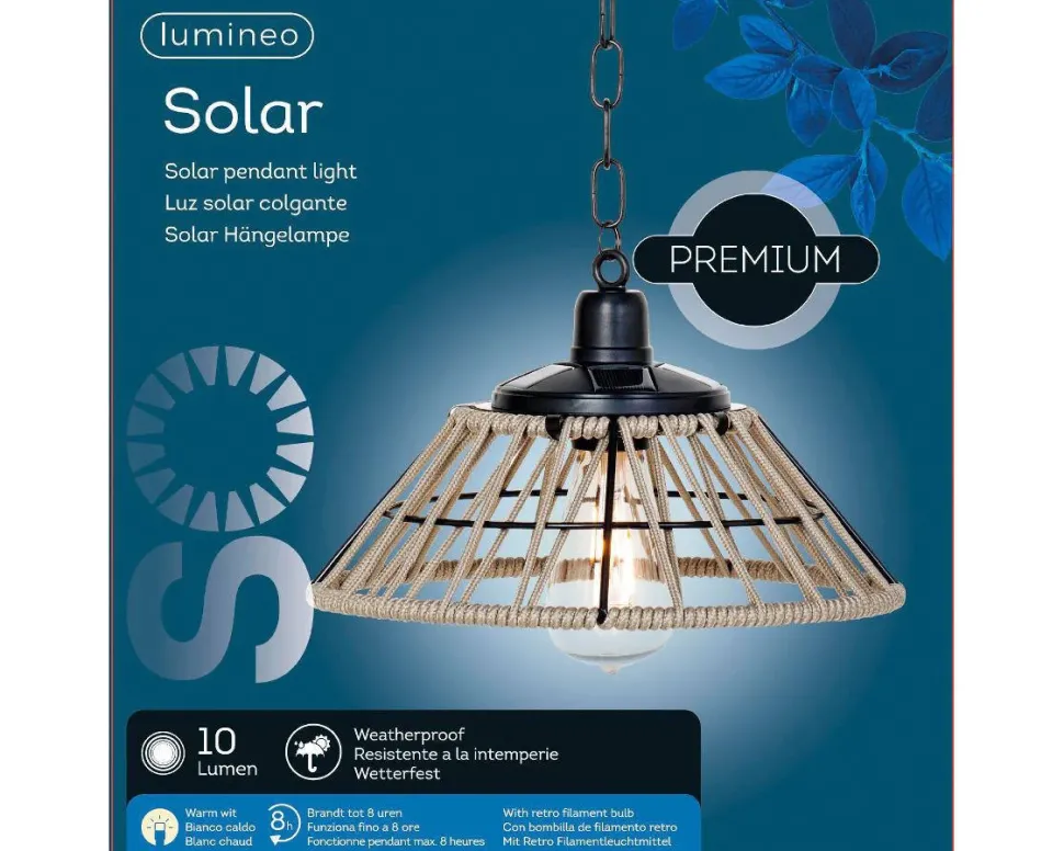 Lumineo Solar Hanging Light Solar