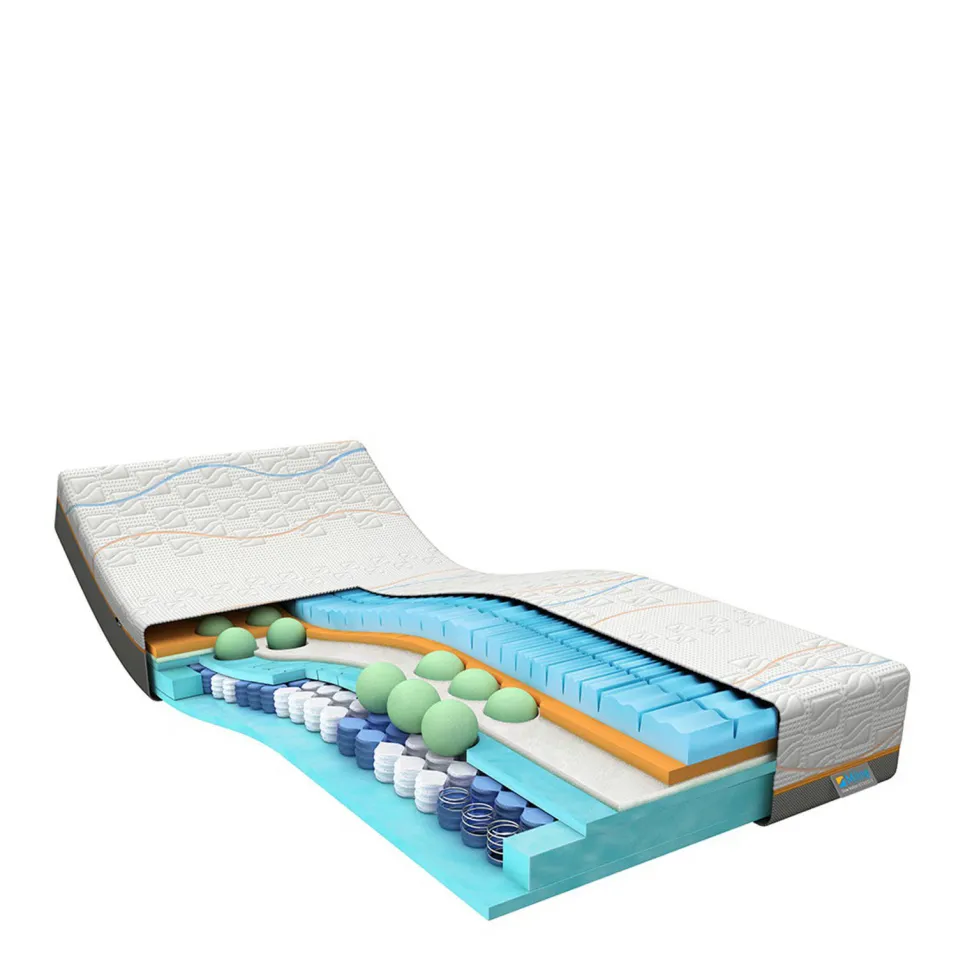 M Line Traagschuimmatras Slow Motion 8 (90X200 Cm)
