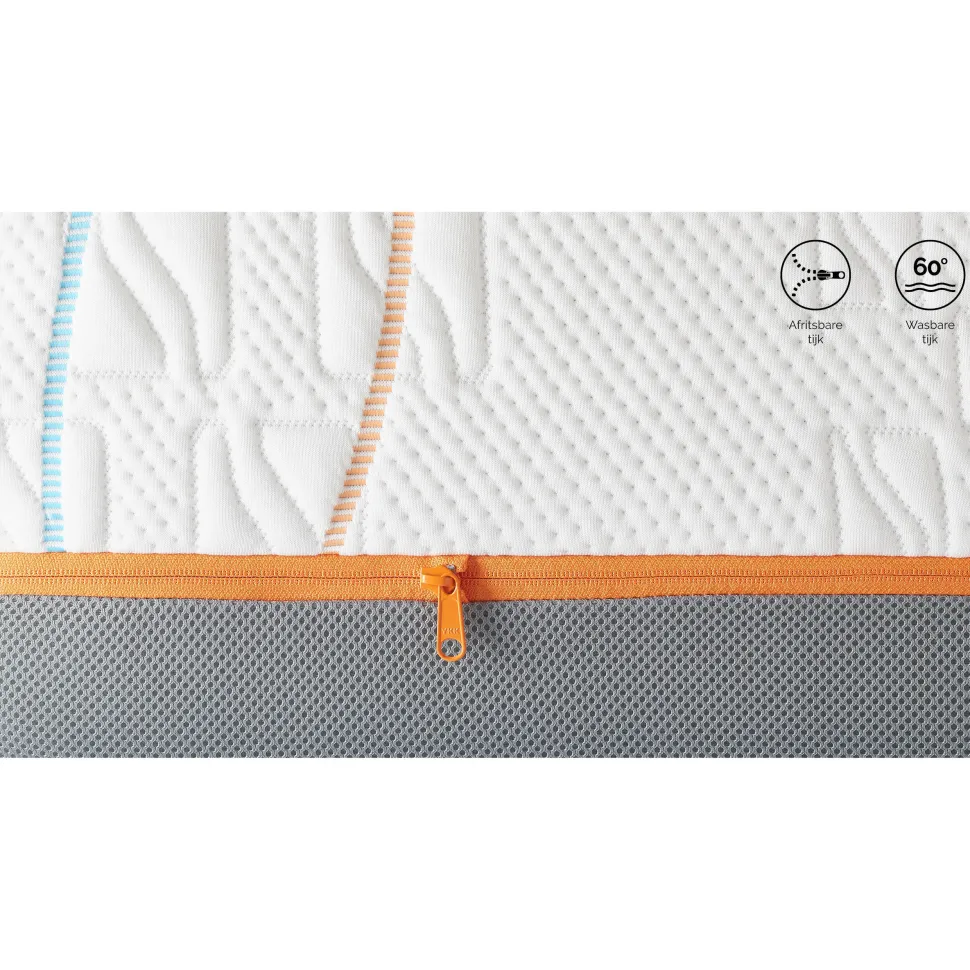 M Line Traagschuimmatras Slow Motion 8 (90X200 Cm)