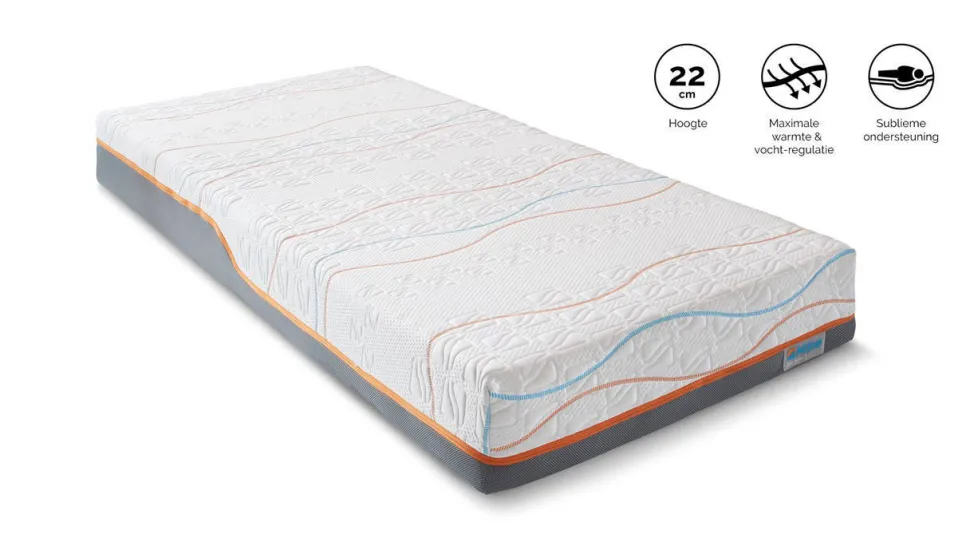 M Line Traagschuimmatras Slow Motion 3 (80X200 Cm)