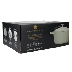 Masterclass Gietaluminium Braadpan (O24 Cm) (4L) (Lichtgewicht)