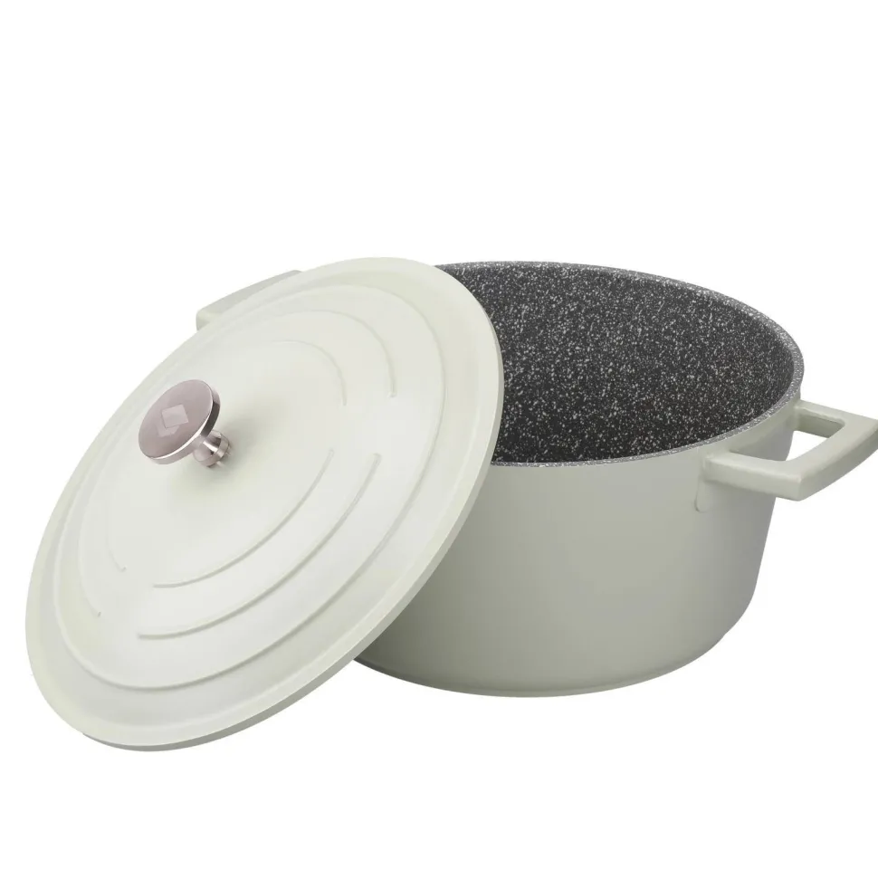 Masterclass Gietaluminium Braadpan (O24 Cm) (4L) (Lichtgewicht)