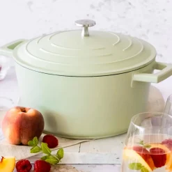 Masterclass Gietaluminium Braadpan (O24 Cm) (4L) (Lichtgewicht)