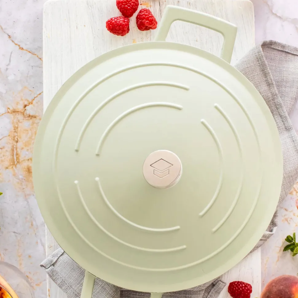 Masterclass Gietaluminium Braadpan (O24 Cm) (4L) (Lichtgewicht)