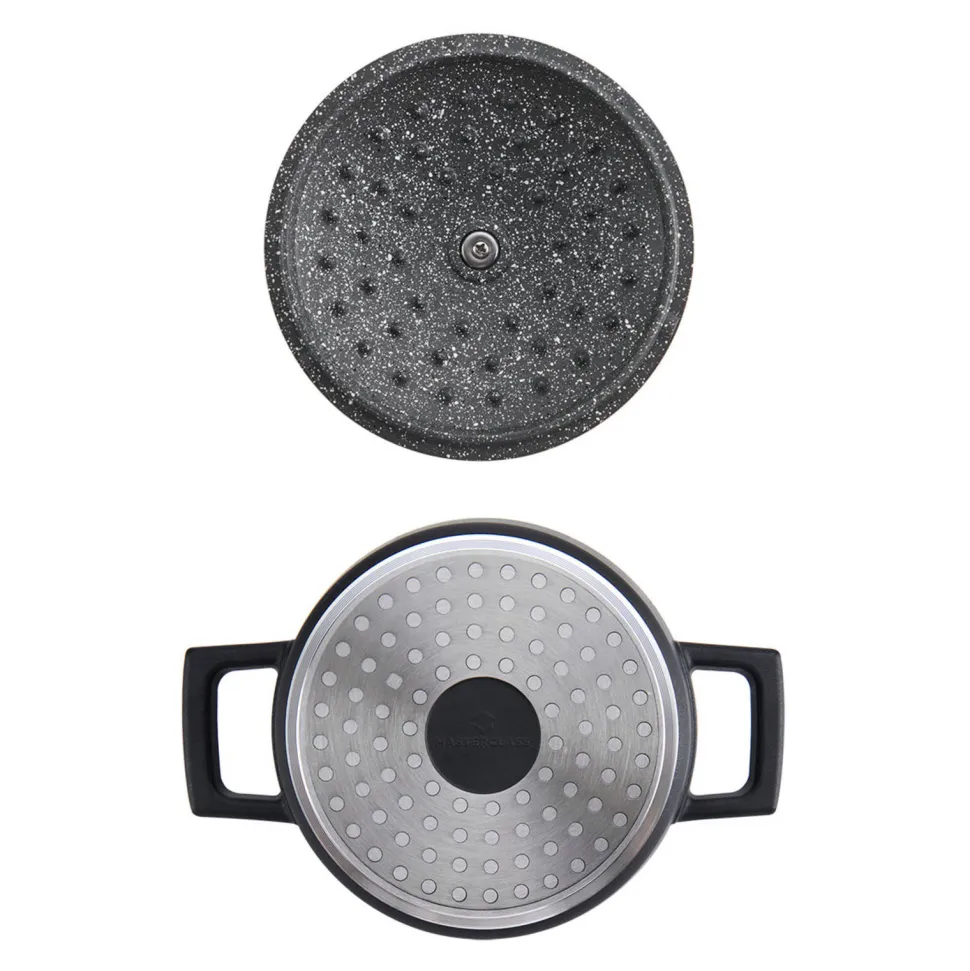 Masterclass Gietaluminium Braadpan (O16 Cm) (1,4L) (Lichtgewicht)