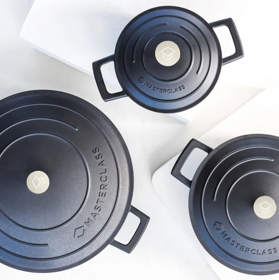 Masterclass Gietaluminium Braadpan (O16 Cm) (1,4L) (Lichtgewicht)