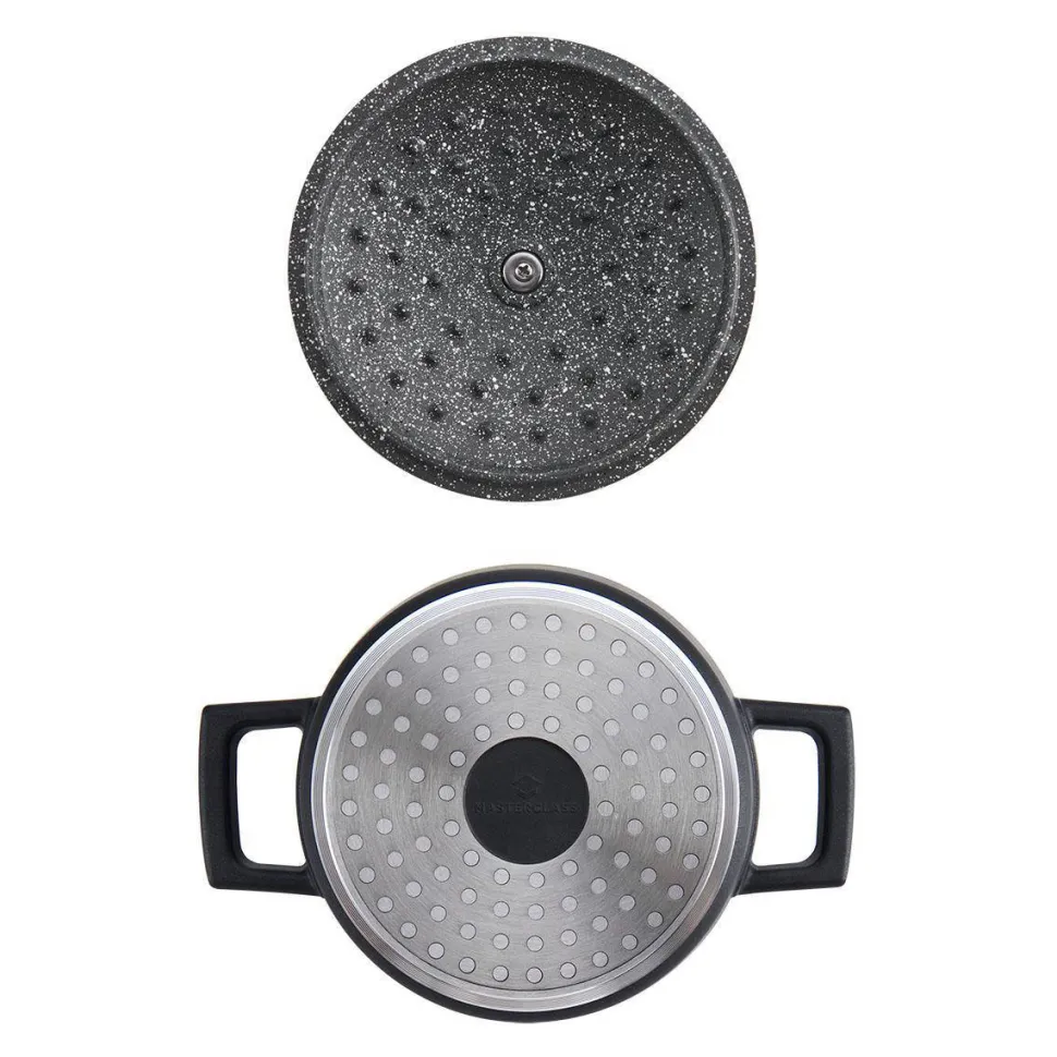 Masterclass Gietaluminium Braadpan (O16 Cm) (1,4L) (Lichtgewicht)