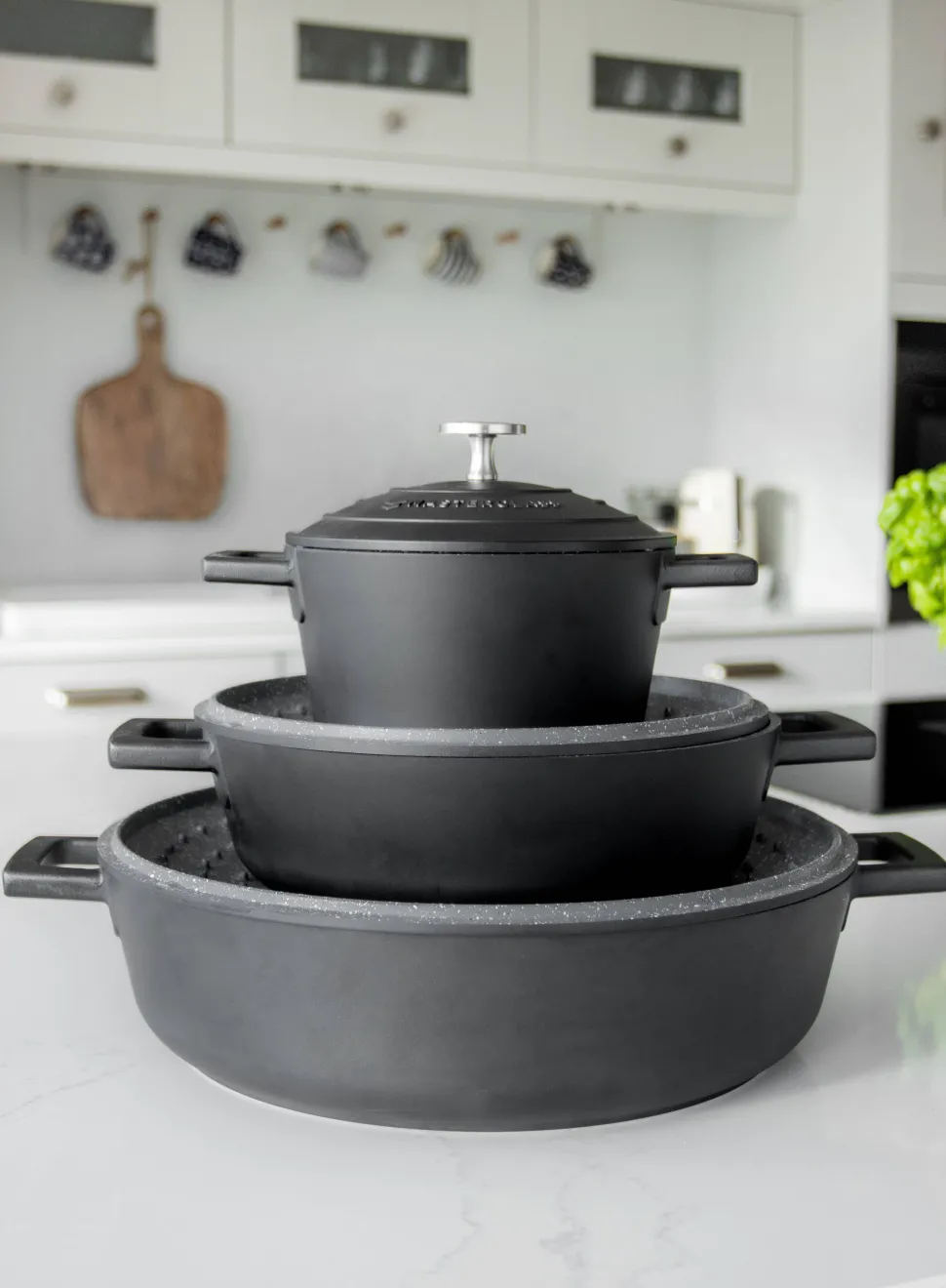 Masterclass Gietaluminium Braadpan (O16 Cm) (1,4L) (Lichtgewicht)
