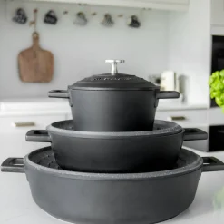 Masterclass Gietaluminium Braadpan (O16 Cm) (1,4L) (Lichtgewicht)