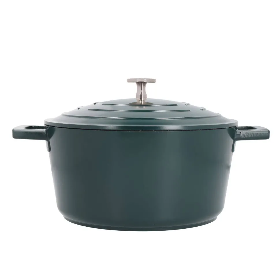 Masterclass Gietaluminium Braadpan (O24 Cm) (4L) (Lichtgewicht)