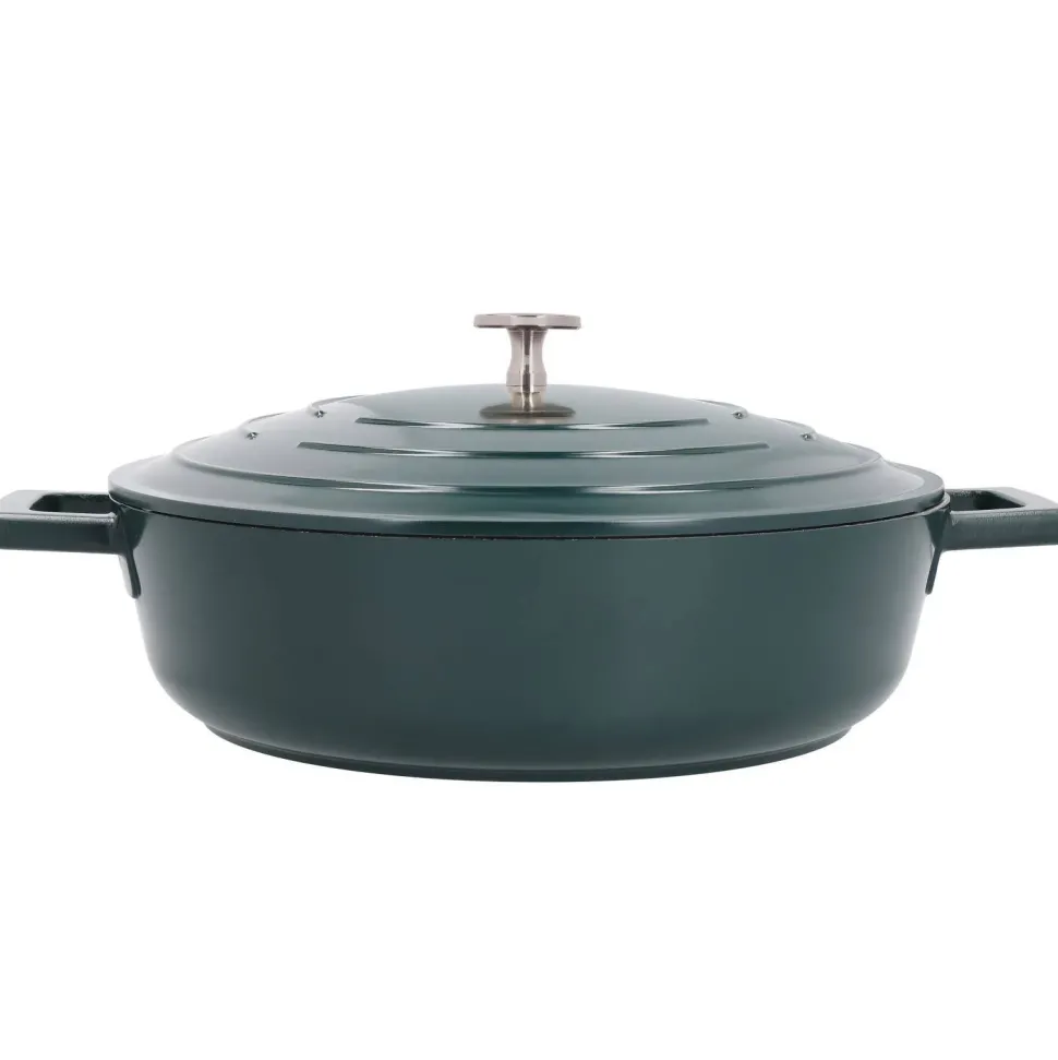Masterclass Gietaluminium Braadpan (O28 Cm) (4L) (Lichtgewicht)