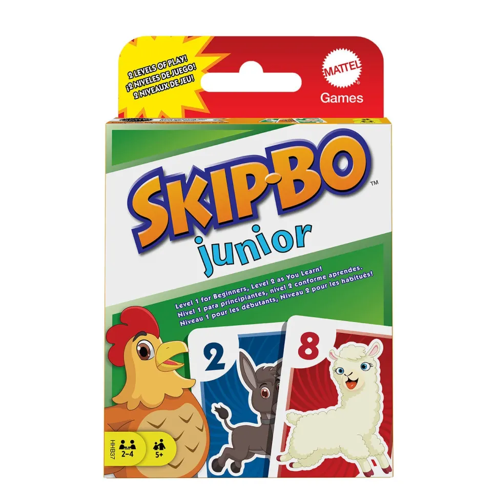 Mattel Skip-Bo Junior Kaartspel