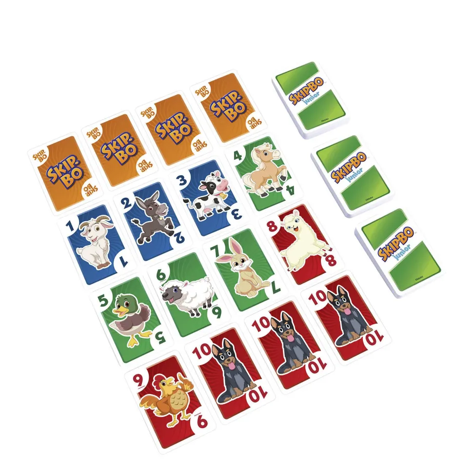 Mattel Skip-Bo Junior Kaartspel
