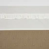 Meyco Baby Ledikantlaken Ruffle 100X150 Offwhite