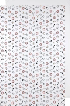 Meyco Baby Wieglaken Animal/Uni - Set Van 2 75X100C M Wit/Multi