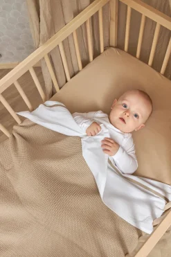 Meyco Baby Wieglaken Bies 75X100 Sand