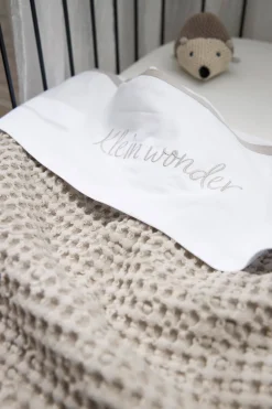Meyco Baby Wieglaken 'Klein Wonder' Greige