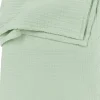 Meyco Hydrofiele Baby Wieglaken 75X100 Cm Soft Green