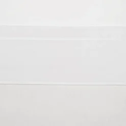 Meyco Ledikantlaken Met Bies 100X150 Cm Wit/Wit