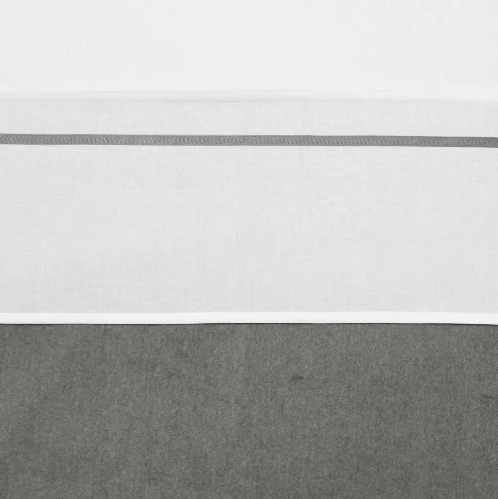 Meyco Wieglaken Met Bies 75X100 Cm Grijs