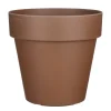 Mica Decorations Orion Bloempot Rond Bruin - (H28,5Xo30 Cm)