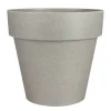 Mica Decorations Orion Bloempot Rond Grijs - (H34Xo36 Cm)