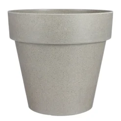 Mica Decorations Orion Bloempot Rond Grijs - (H34Xo36 Cm)