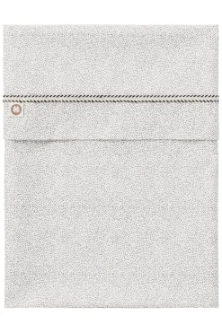 Noppies Baby Comfort Tiny Dot Poplin Reversible Baby Wieglaken Gots 80X100 Cm Jet Stream