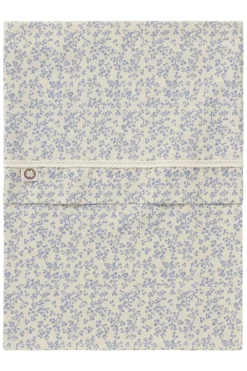 Noppies Botanical Poplin Wieglaken 80X100 Cm Colony Blue