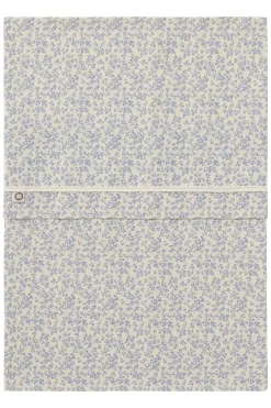 Noppies Botanical Poplin Ledikantlaken 110X140 Cm Colony Blue
