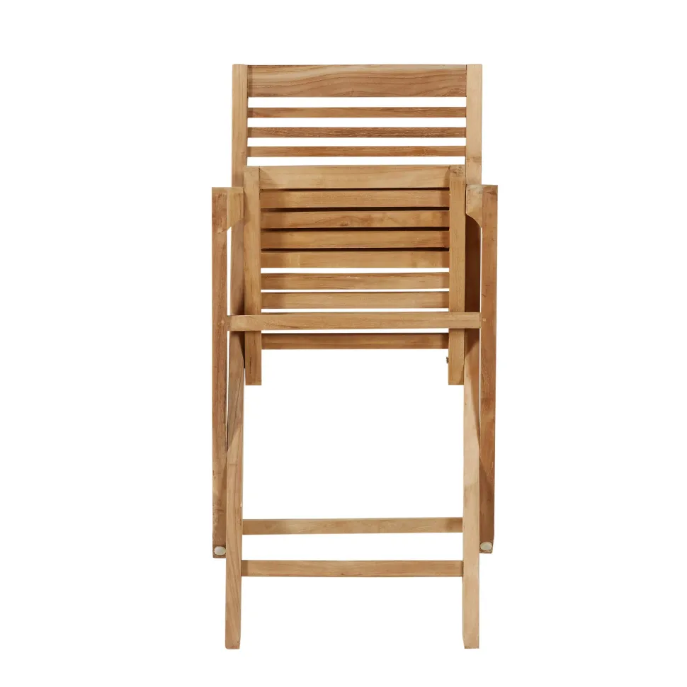 Nous Garden Teak Bistrostoel Bandung (Set Van 2)