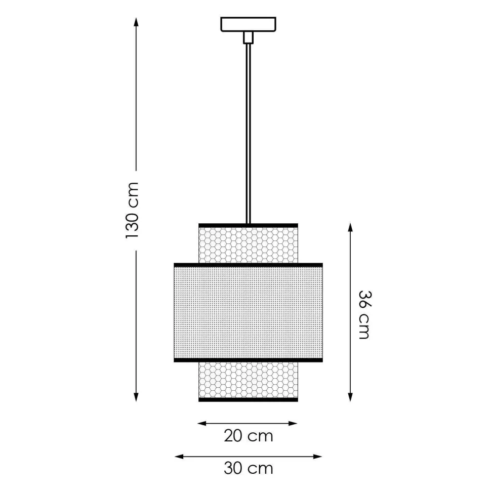Nous Living Hanglamp Damian (O30 Cm)