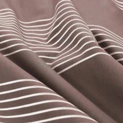 Nous Living Katoenen Dekbedovertrek 1 Persoons Wide Stripe (140X220 Cm)