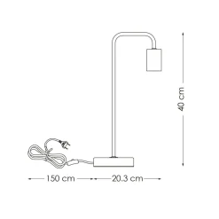 Nous Living Tafellamp Devon (O15 Cm)