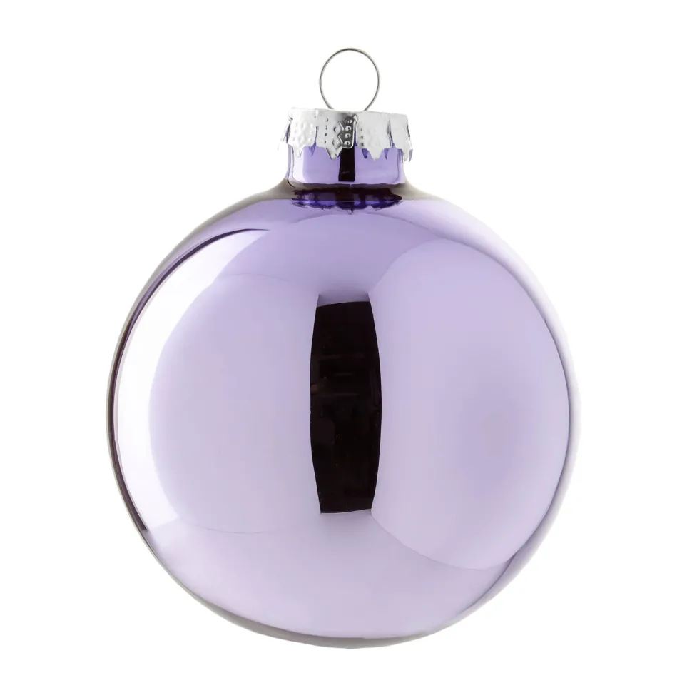 Nova Belle Kerstbal (Set Van 6) (O8 Cm)