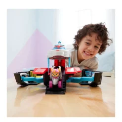 Paw Patrol The Mighty Movie Pup Squad Transformerend Vliegdekschip Hoofdkwartier