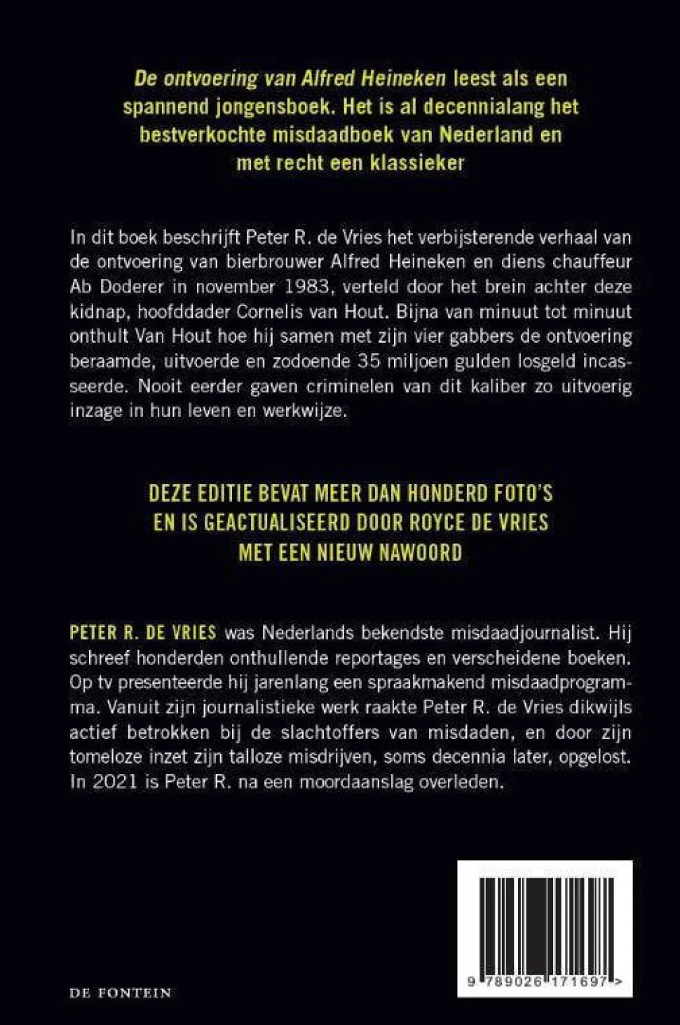 Peter R. De Vries De Ontvoering Van Alfred Heineken