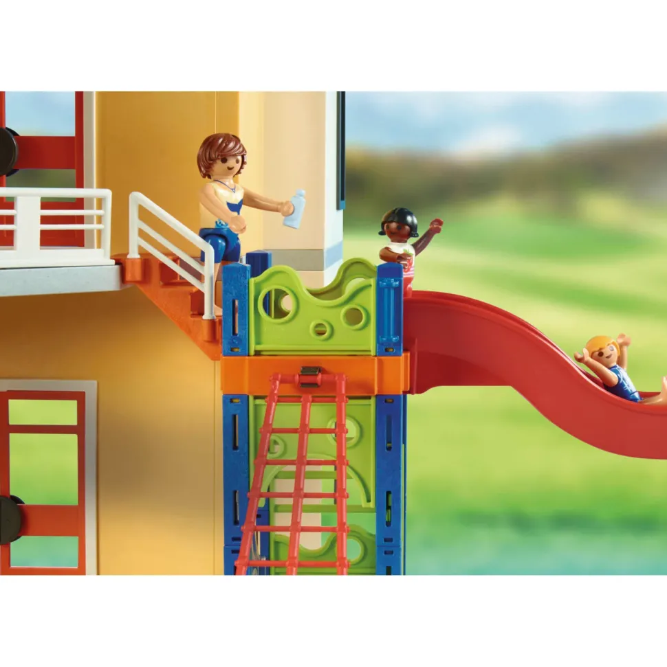 Playmobil City Life Zwembadfeest Met Glijbaan 70987