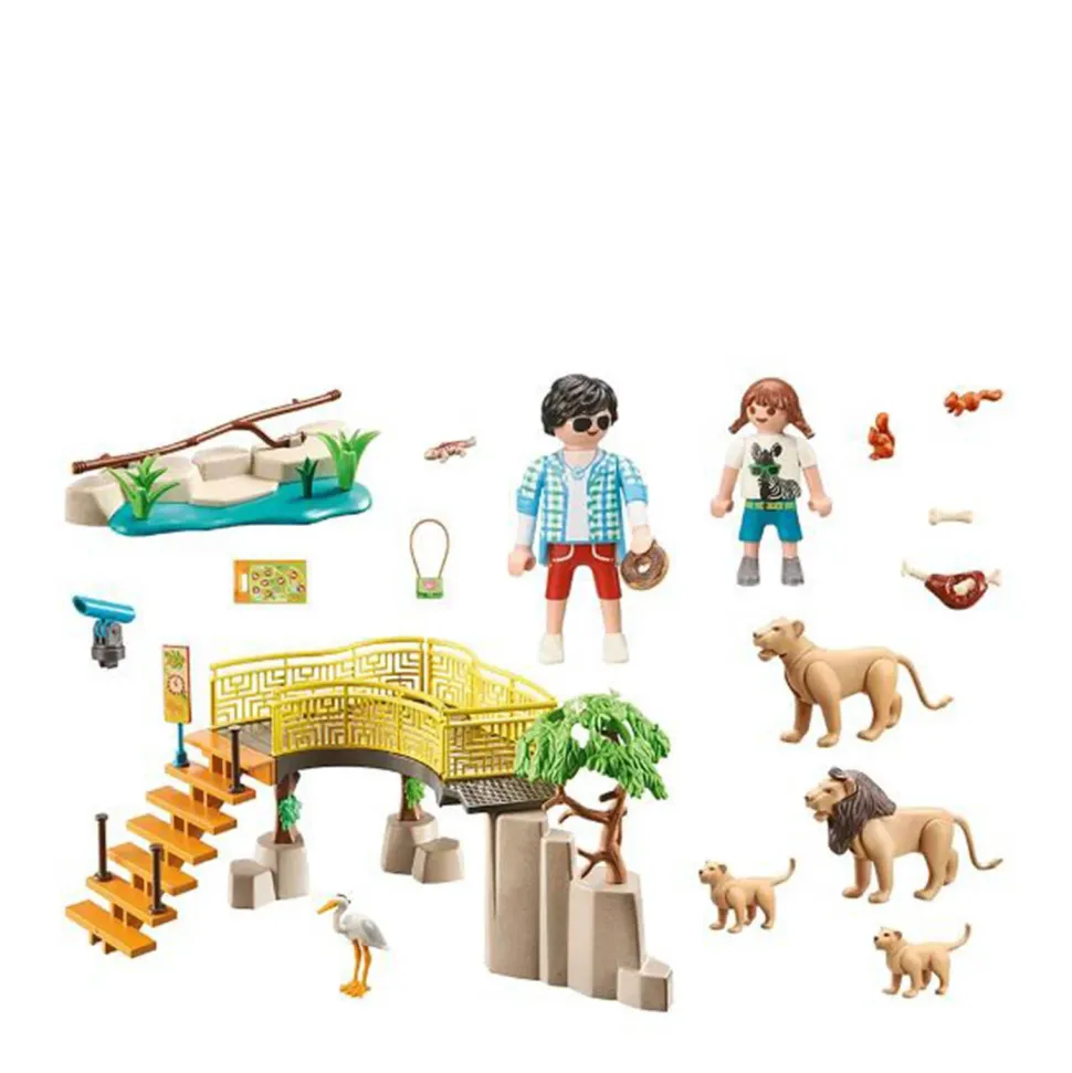 Playmobil Family Fun Leeuwen In Het Buitenverblijf - 71192