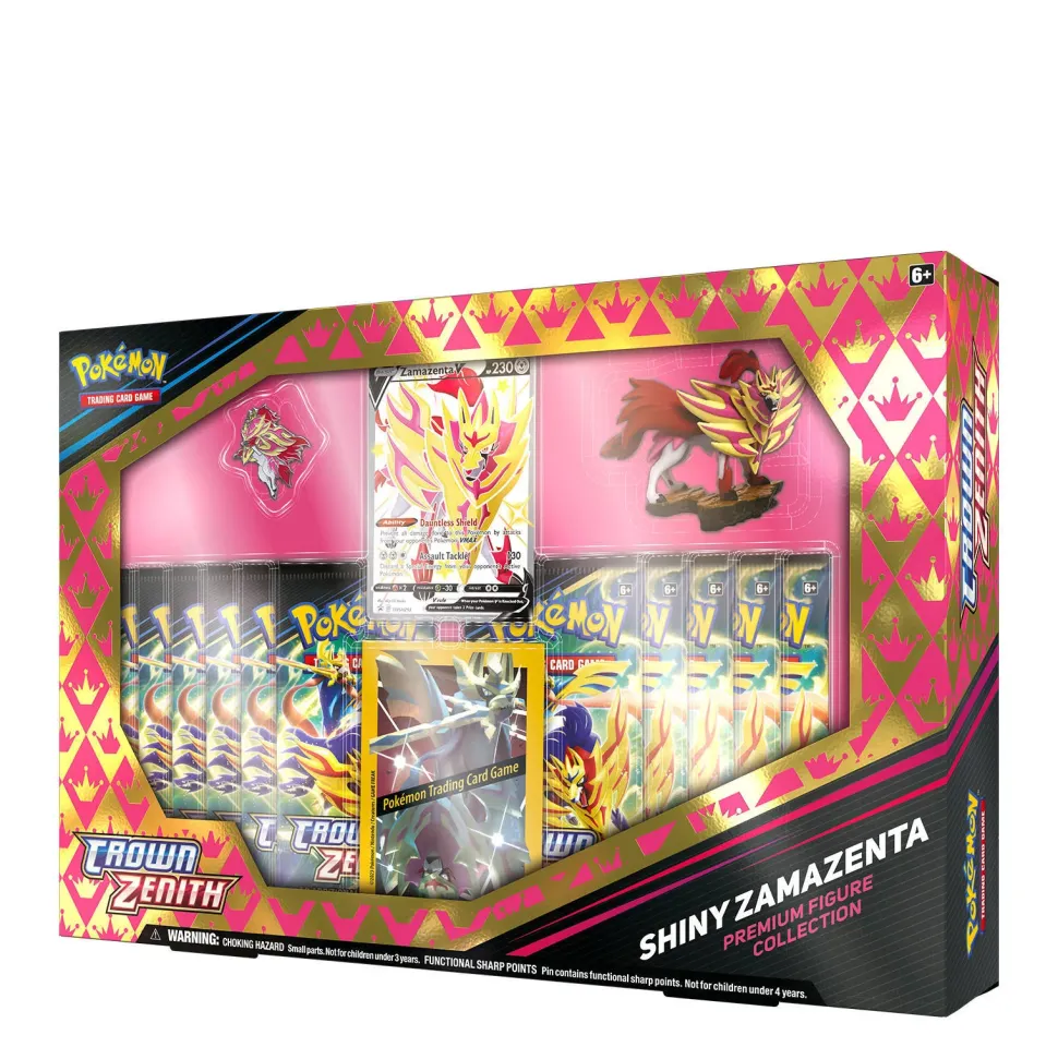 Pokemon Crown Zenith Premium Figure Collection Shiny Zamazenta