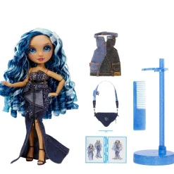 Rainbow High Fantastic Fashion Skyler - Blauwe Pop