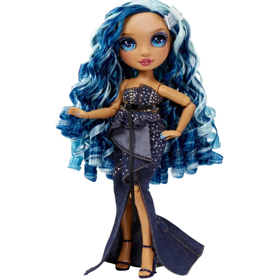 Rainbow High Fantastic Fashion Skyler - Blauwe Pop