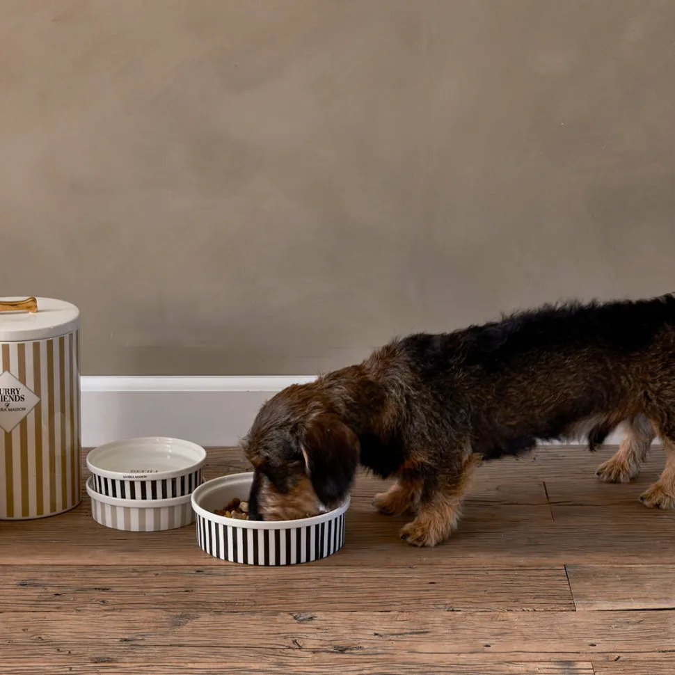 Riviera Maison Honden/Katten Drinkbak - Refill Please Cat & Dog Bowl - S (O 15.5X4,5 Cm)
