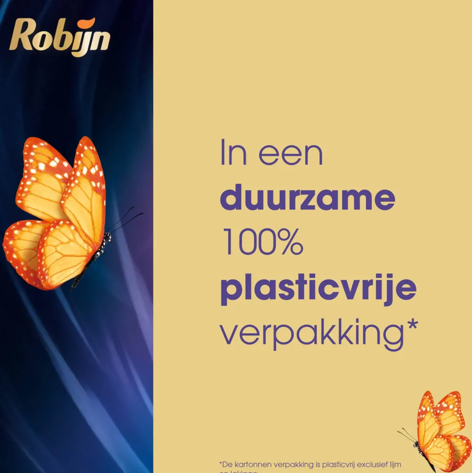 Robijn Classics Black Velvet Wasmiddeldoekjes - 4 X 16 Wasstrips - Voordeelverpakking - 64 Wasbeurten