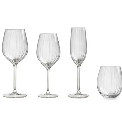 Royal Leerdam Champagneglas Plisse (Set Van 4)