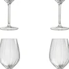 Royal Leerdam Wijnglas Wit Plisse (Set Van 4)