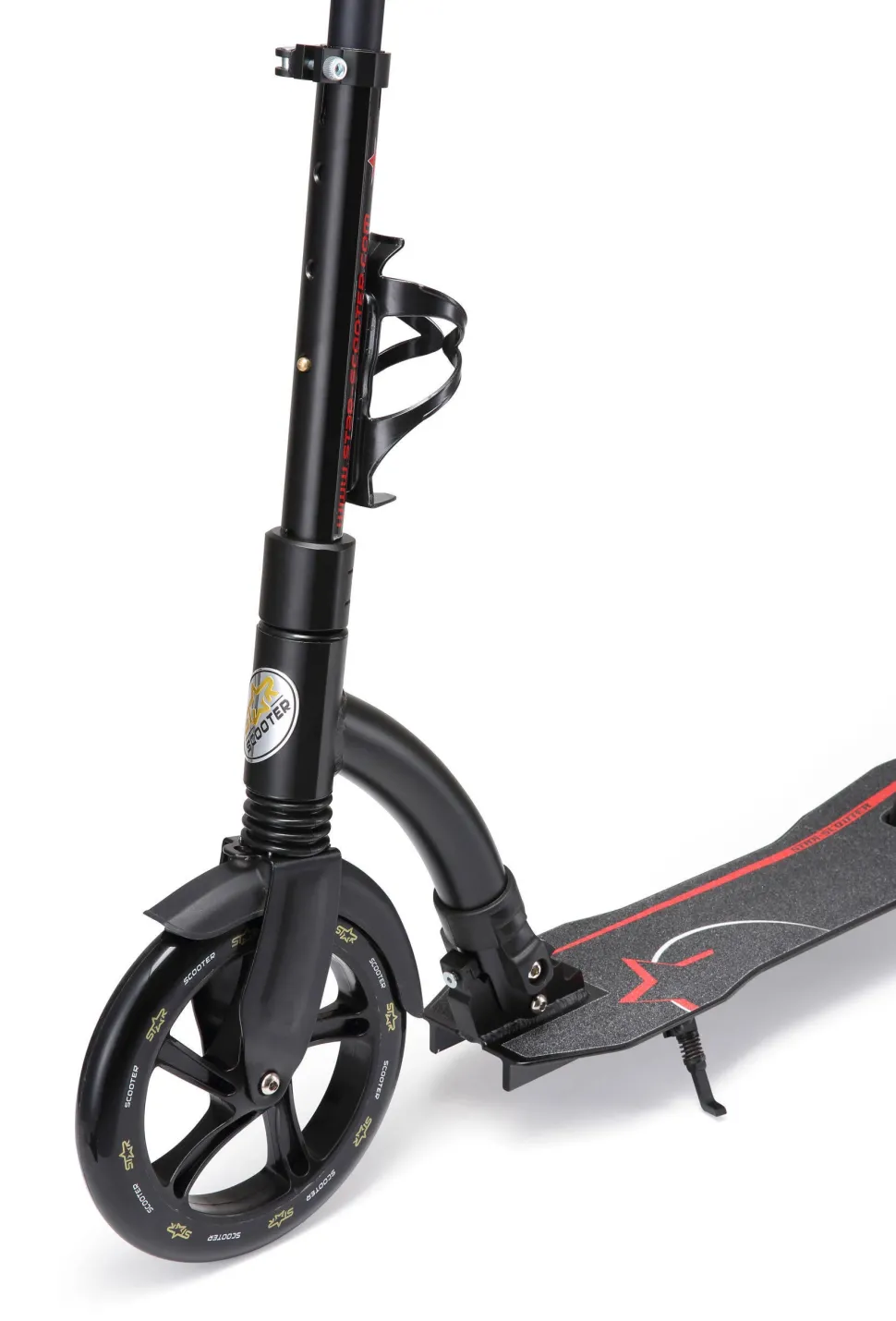 Star Scooter Alu City Vouwbaar 230Mm Geveerd, Zwart